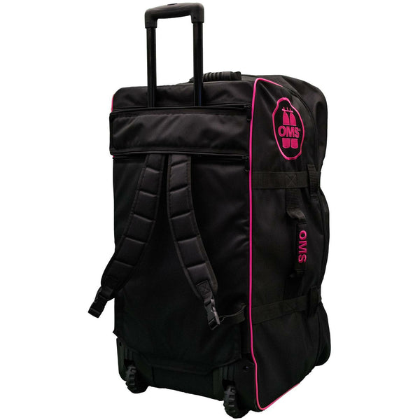OMS - Großer Taucher Trolley / Roller Bag in Pink