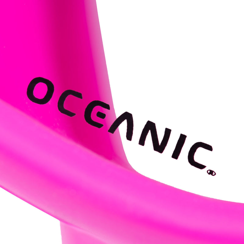 OCEANIC - MINI SHADOW Maske, für schmale Gesichter, PINK, mit Neopren-Maskenband, hochwertig