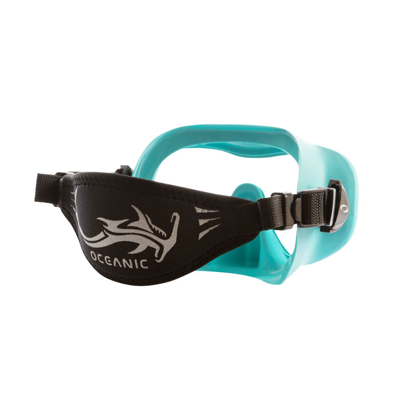 OCEANIC - MINI SHADOW Maske, für schmale Gesichter, SEA BLUE, mit Neopren-Maskenband, hochwertig