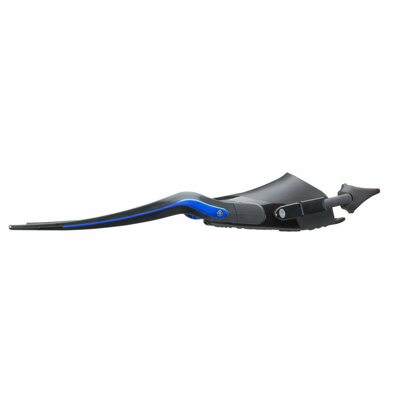 TUSA - HyFlex SWITCH - Geräteflosse, Flossen mit Bungee, Fishtail Blue, Blau