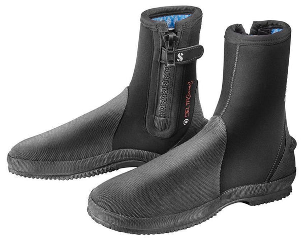 SCUBAPRO - DELTA BOOT 6.5 Füßlinge, robuster Neopren Schuh mit Zipper