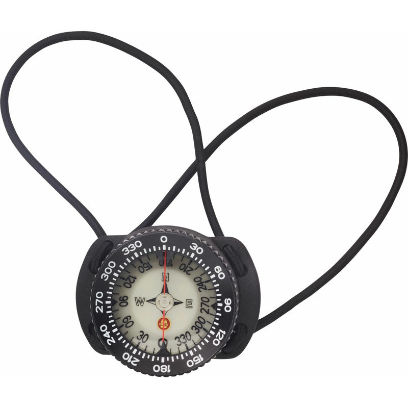OMS - Kompass mit Bungee Halterung für Handgelenk mit elastischen Gummibändern