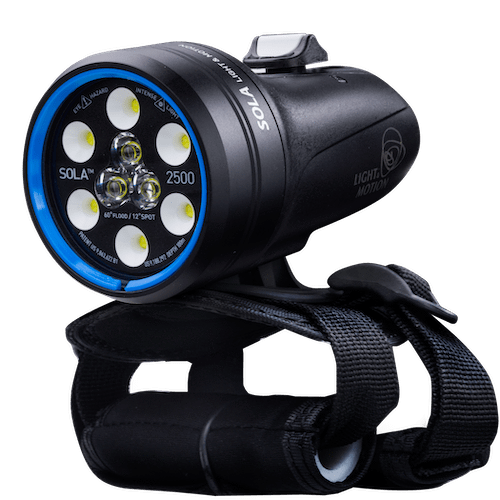 Light&Motion - SOLA Dive 2500SF Tauch Lampe mit Handle - 2500 Lumen / verschiedene Modi
