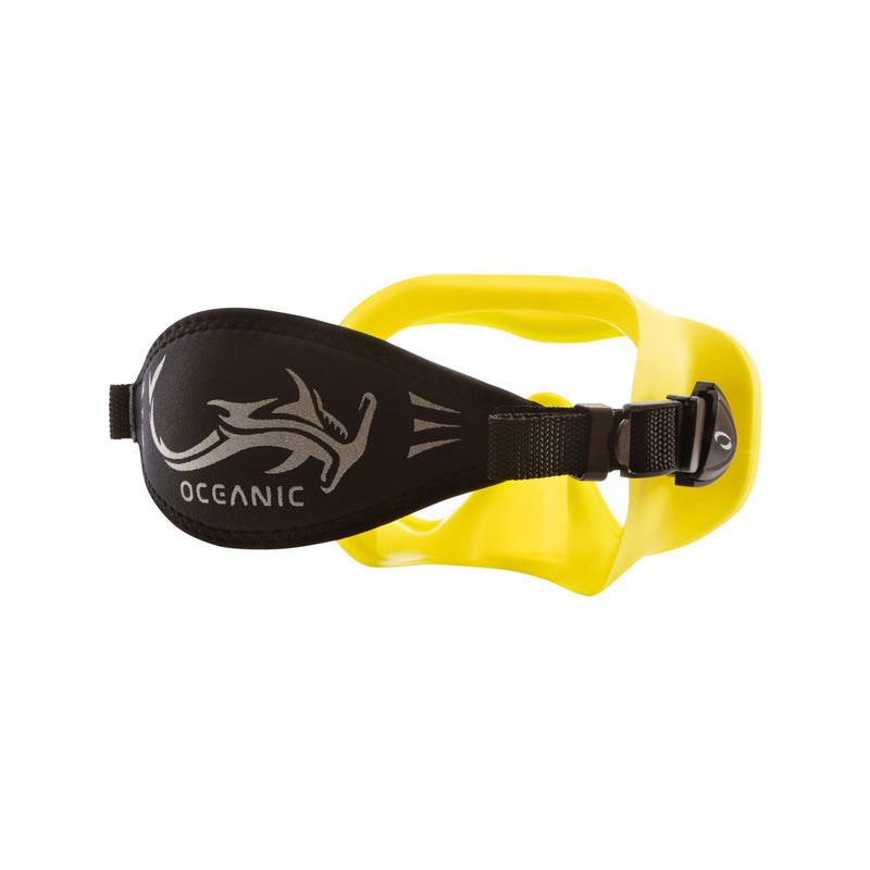 OCEANIC - SHADOW Maske, GELB, mit Neopren-Maskenband, hochwertig