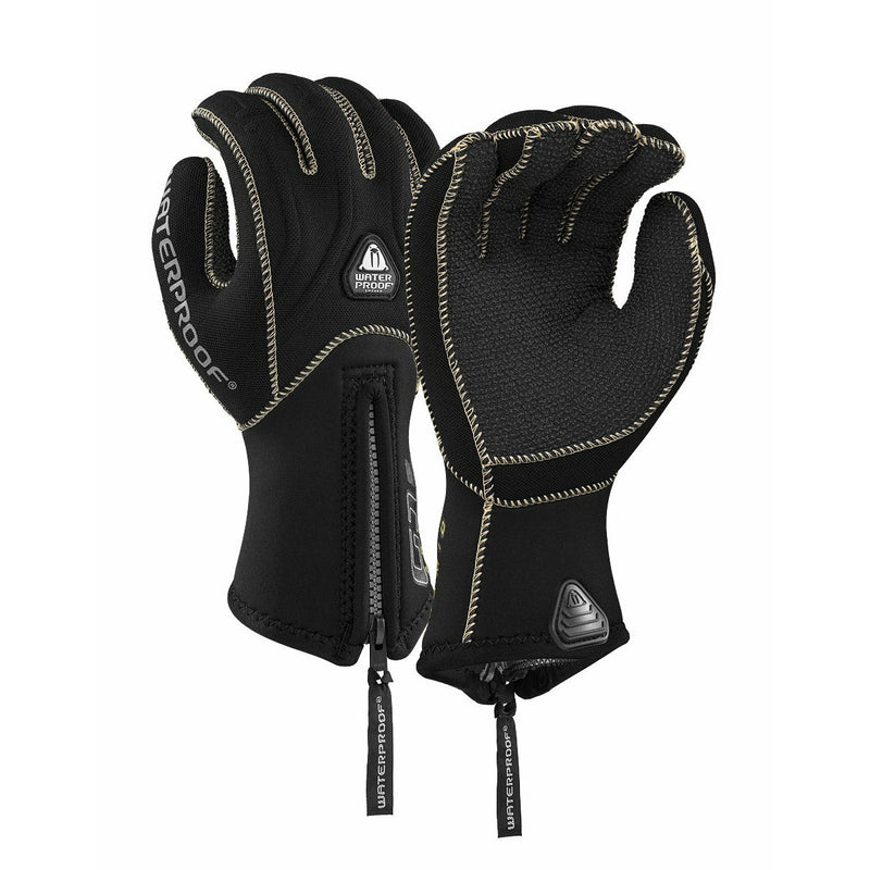 WATERPROOF - G1 - Aramid 5mm Fünf Finger Handschuh, mit Reißverschluss