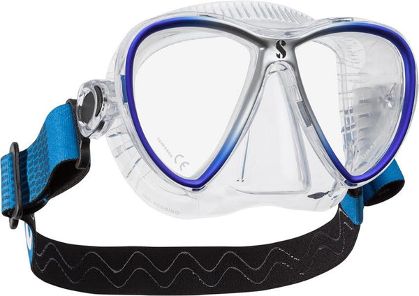 SCUBAPRO - SYNERGY TWIN Maske - Tauchmaske Transparent / Blau