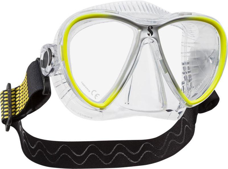 SCUBAPRO - SYNERGY TWIN Maske - Tauchmaske Transparent / Gelb