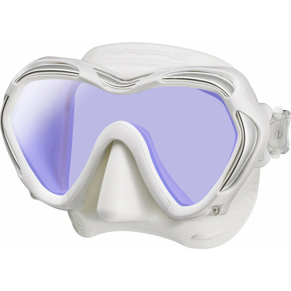 TUSA - Paragon S - Profi Tauchermaske, Einglas Maske, Weiß