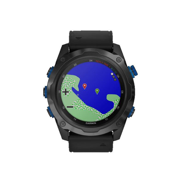 GARMIN - Descent MK2i Tauchcomputer Smartwatch mit Luftintegration mit DLC Titan-Lünette