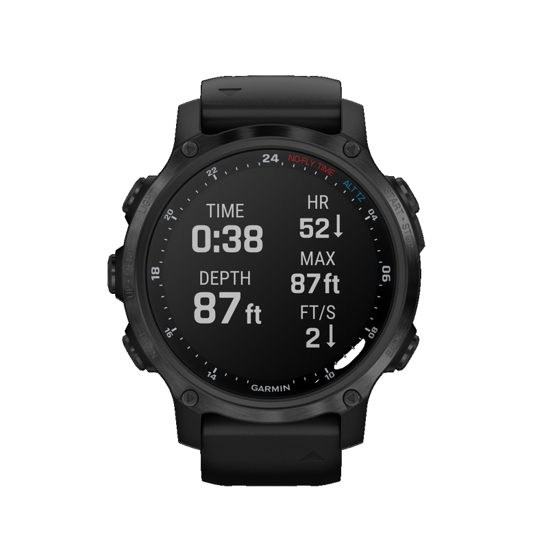 GARMIN - Descent MK2S Tauchcomputer Smartwatch in Schwarz/Titan