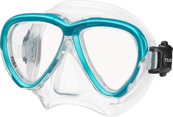 TUSA - INTEGA Tauchmaske mit 3D SYNQ - Ocean Green Grün / Transparent