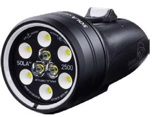 Light&Motion - SOLA Video 2500SF professionelle Video-Lampe - 2500 Lumen / verschiedene Modi