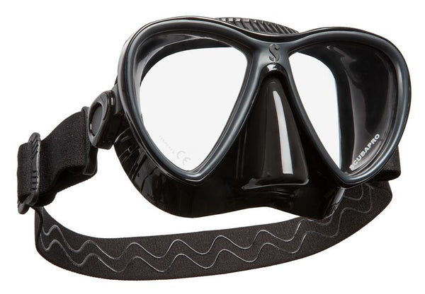 SCUBAPRO - SYNERGY TWIN Maske - Tauchmaske Komplett Schwarz